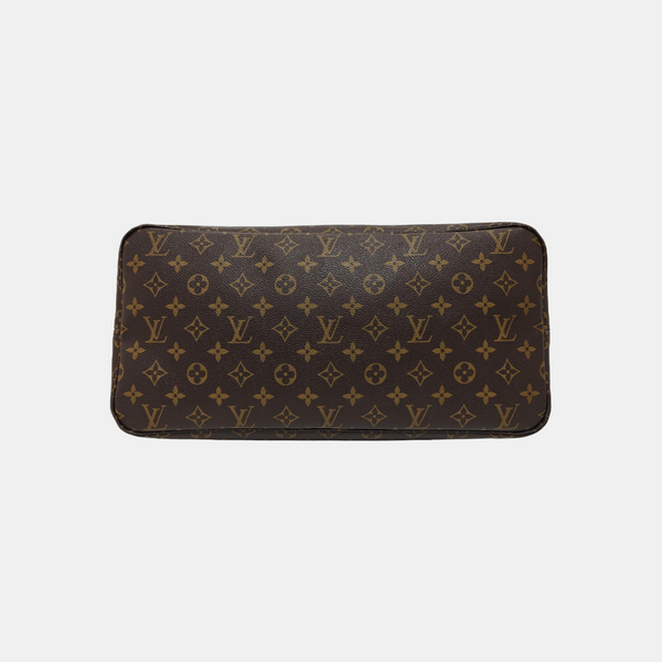 NEVERFULL Lona Revestida Monogram Marrón