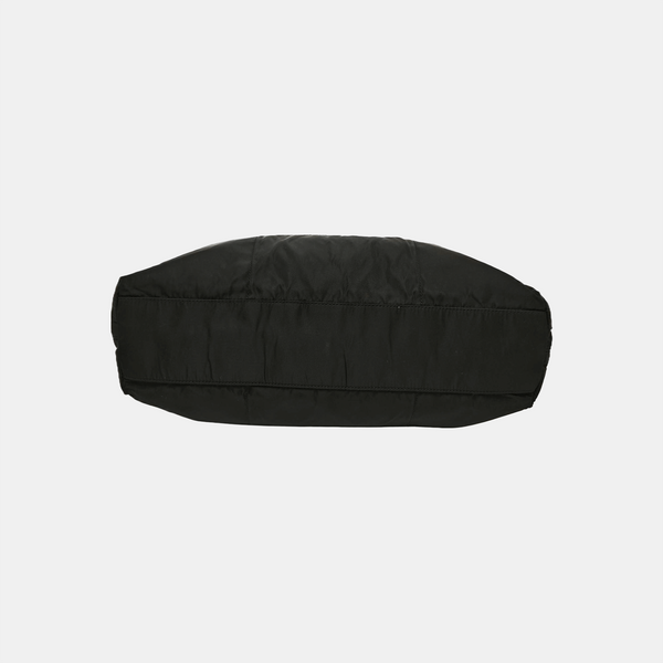 Nylon Shoulder Bag Black