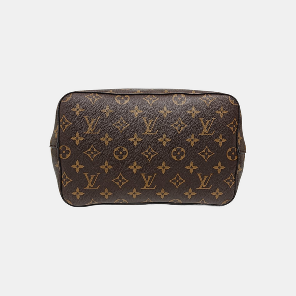 NÉONOÉ MM Monogram Coated Canvas Brown