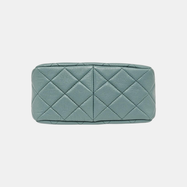 23A HOBO Quilted Lambskin Green