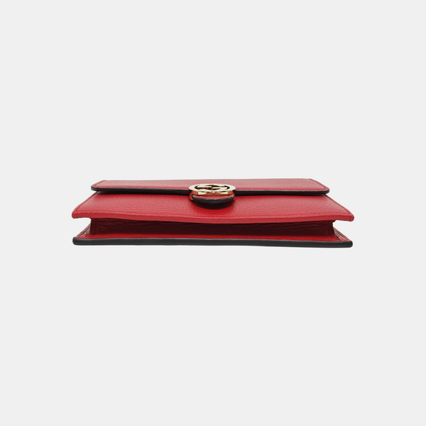 Calfskin Shoulder Bag Red