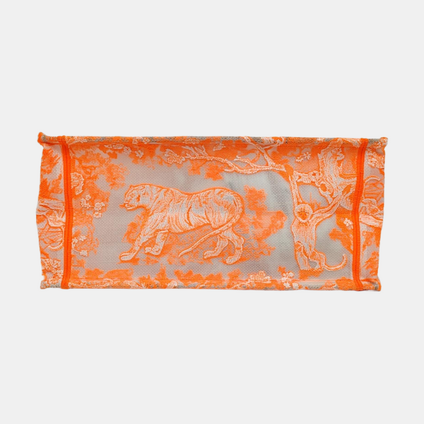 Authenticated pre-owned Book Tote Medium Fabric Orange - Tote Bag at Looply