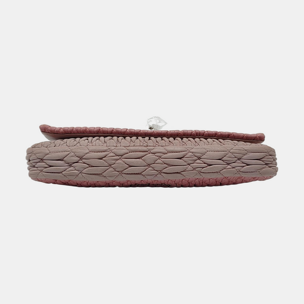 Crystal Quilted Lambskin Pink