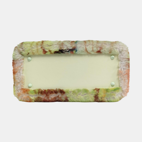 Lady Dior Medium Fur Multicolor