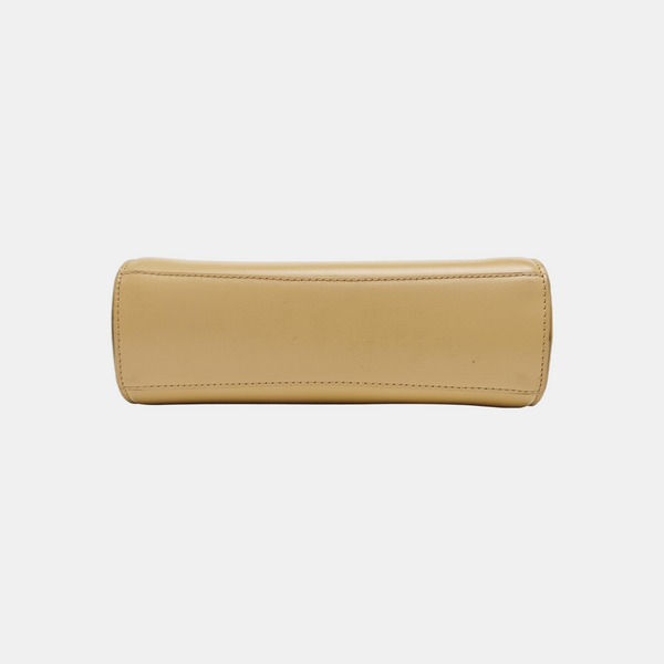 The Clip Calfskin Beige