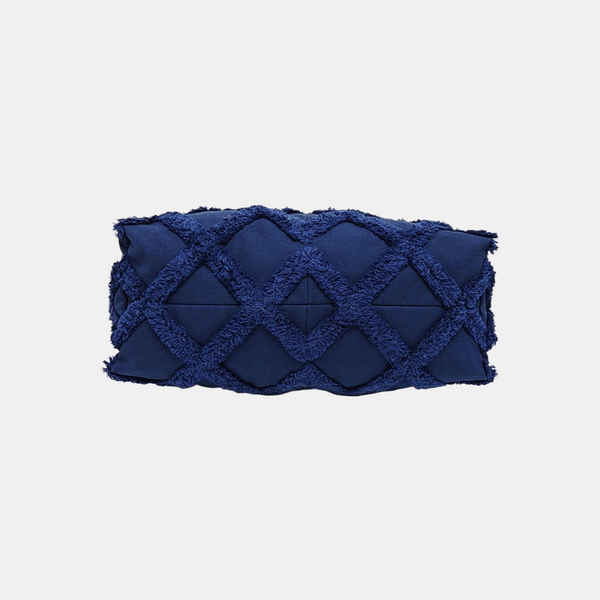 Quilted Canvas Blue