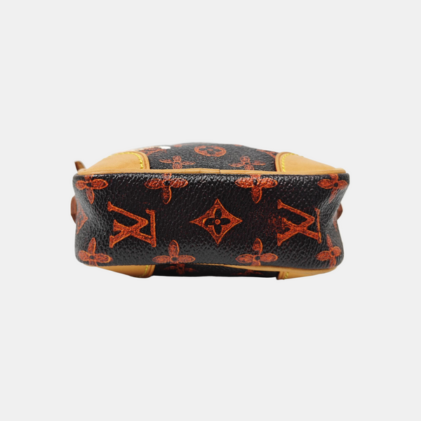 DANUBE Monogram Coated Canvas Brown