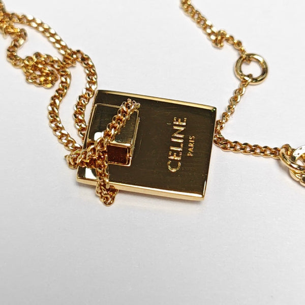 ALPHABET Brass Gold Necklace