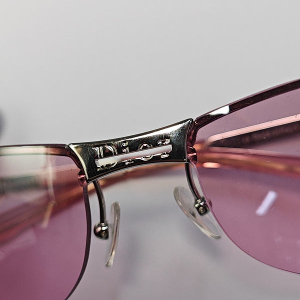Metal Sunglasses Red
