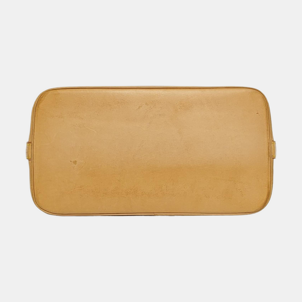 ALMA PM Monogram Coated Canvas Brown