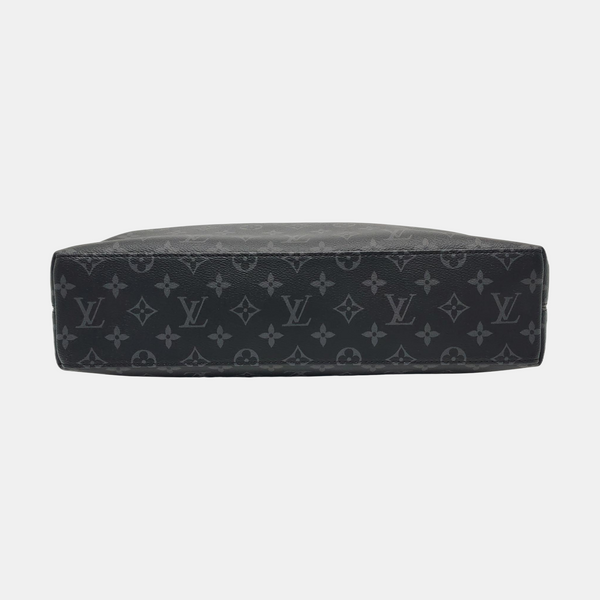 EXPLORER Monogram Coated Canvas Black