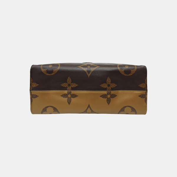 ONTHEGO GM Monogram Coated Canvas Brown