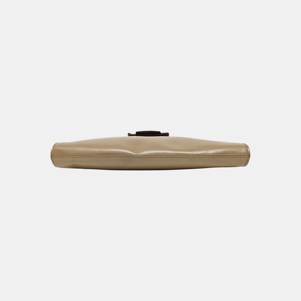 Calfskin Shoulder Bag Beige