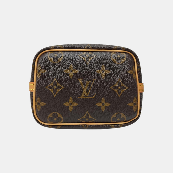 NÉONOÉ Nano Monogram Coated Canvas Brown