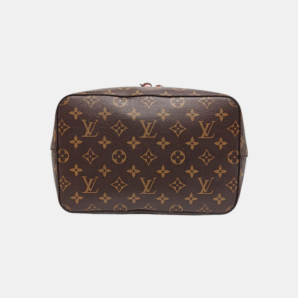NÉONOÉ MM Monogram Coated Canvas Brown
