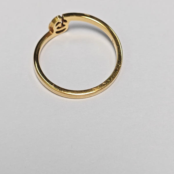 GG Running 18k Gold Ring EU 55