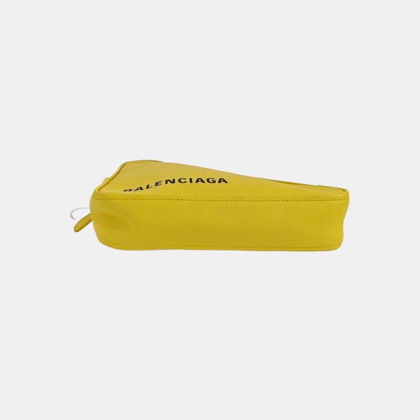 Triangle Calfskin Yellow