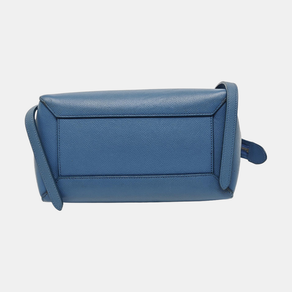 BELT Micro Calfskin Blue