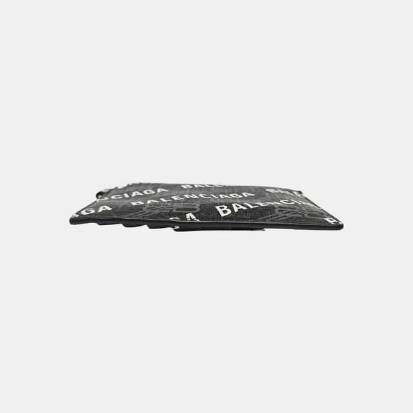 Calfskin Card Holder Black