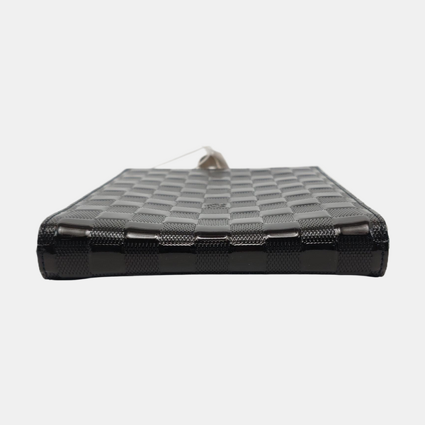 ANJU Damier Graphite Charol Negro