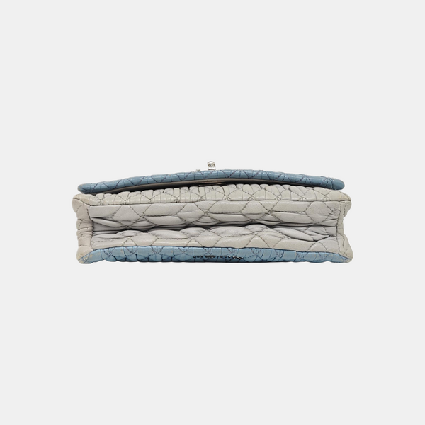 Crystal Quilted Lambskin Blue