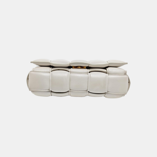 Cassette Medium Lambskin White