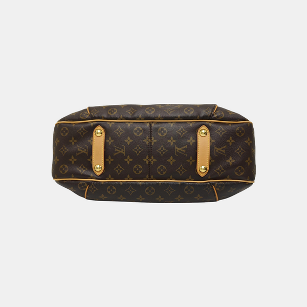 GALLIERA GM Monogram Coated Canvas Brown