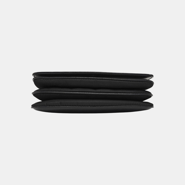 Calfskin Shoulder Bag Black