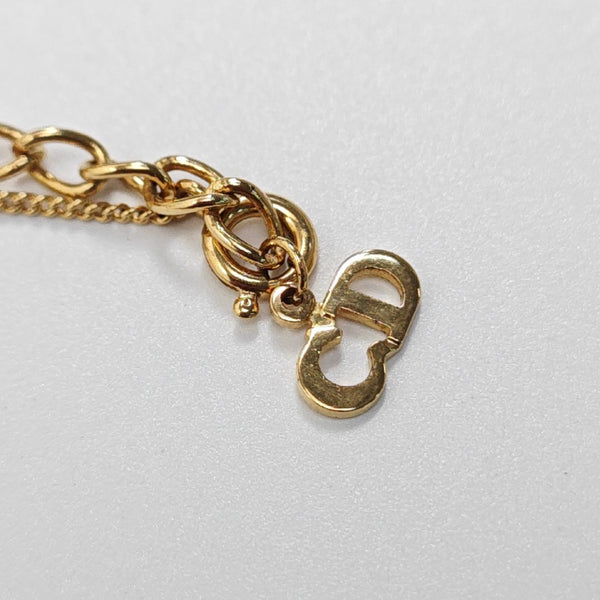 Petit CD Metal Gold Necklace