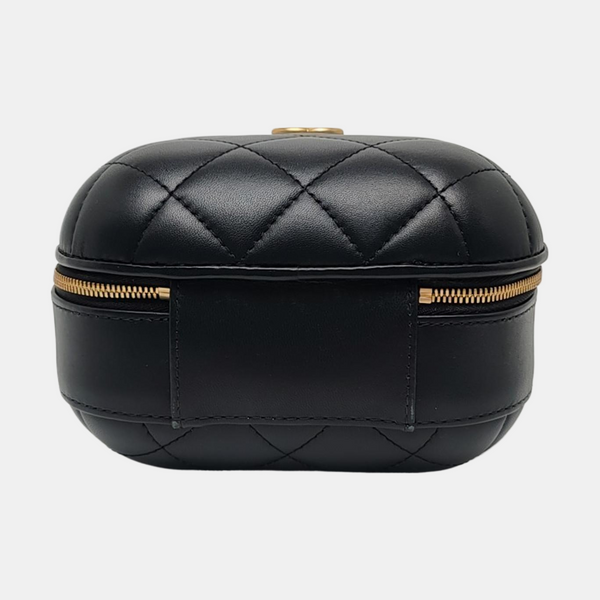 Quilted Lambskin Black