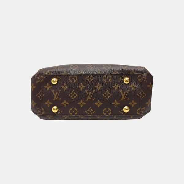 MONTAIGNE Monogram Coated Canvas Brown