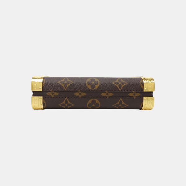 VANITY CASE Monogram Coated Canvas Brown