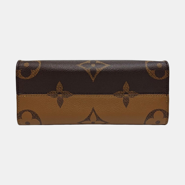 ONTHEGO PM Monogram Coated Canvas Brown