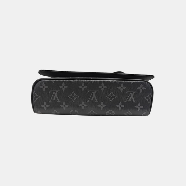 DISTRICT PM Monogram Coated Canvas Gray