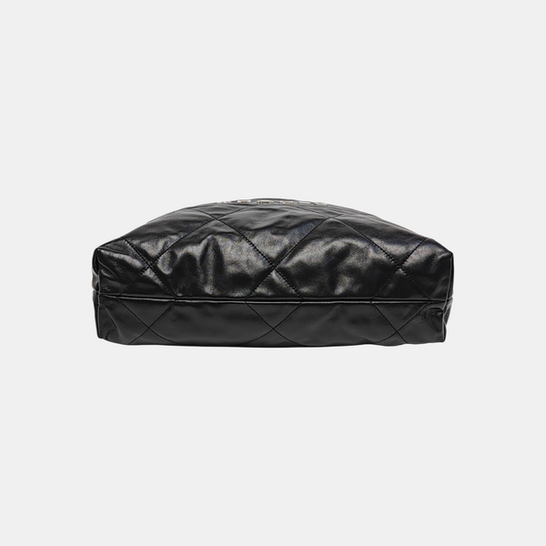 CHANEL 22 Small Quilted Calfskin Black
