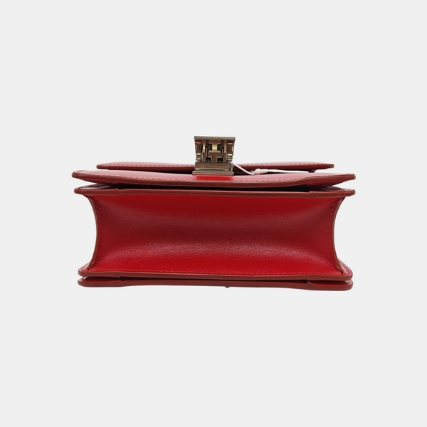 CLASSIC BOX Mini Calfskin Red