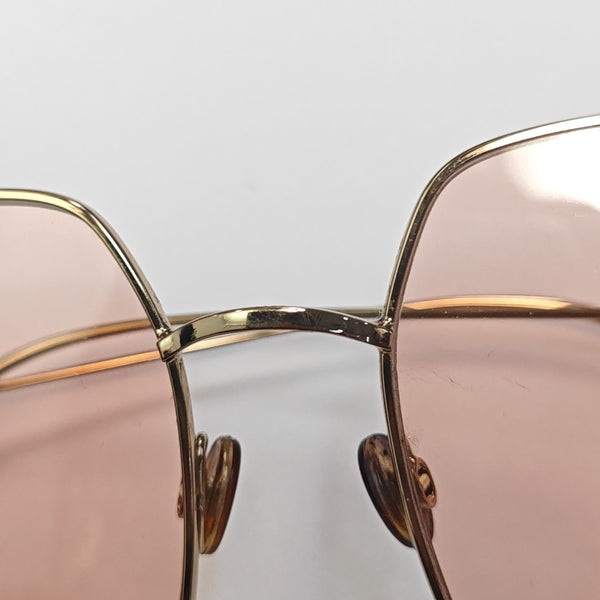 Metal Sunglasses Red