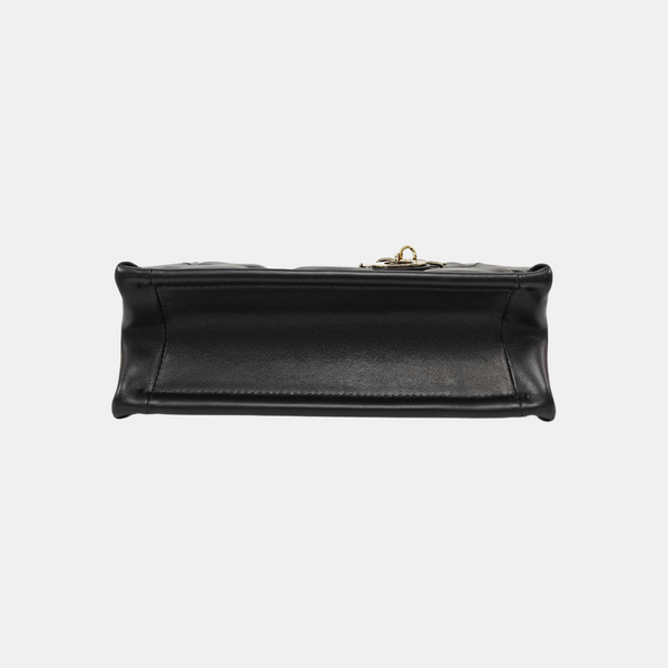Lady D-Joy Mini Cannage Calfskin Black