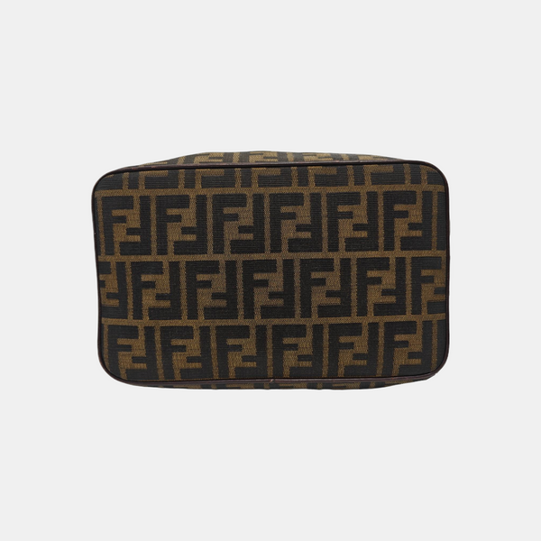 Canvas Top Handle Bag Brown