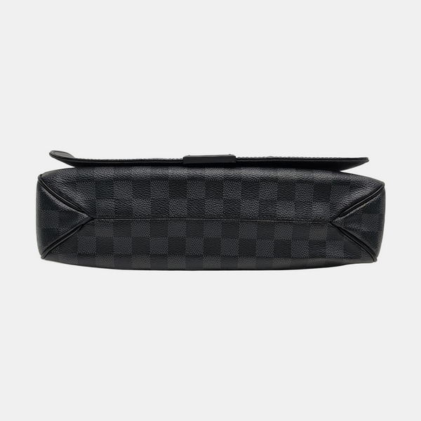 DISTRICT MM Damier Graphite Coated Canvas Gray