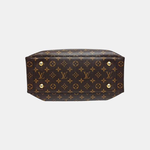 FLOWER Monogram Coated Canvas Brown