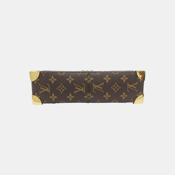 TRUNKIE Monogram Coated Canvas Brown