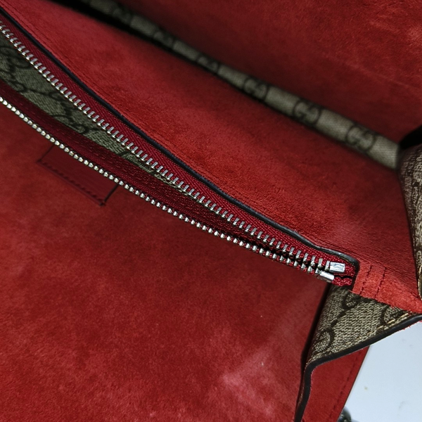 Authenticated pre-owned Dionysus Small Monogram Coated Canvas Beige - Shoulder Bag at Looply