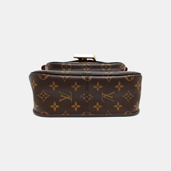 PASSY Monogram Coated Canvas Brown