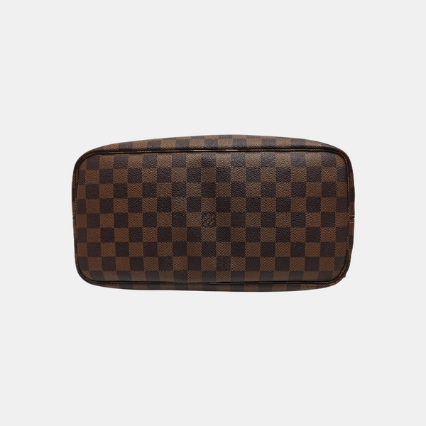 NEVERFULL MM Damier Ebene Coated Canvas Brown