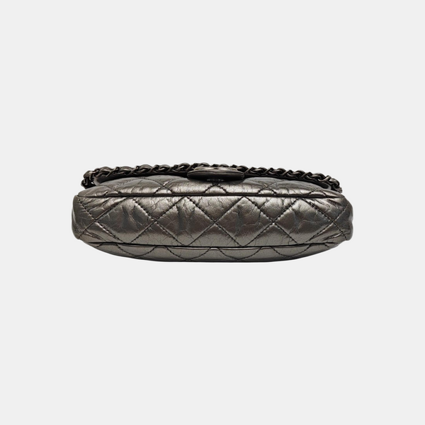Quilted Calfskin Silver