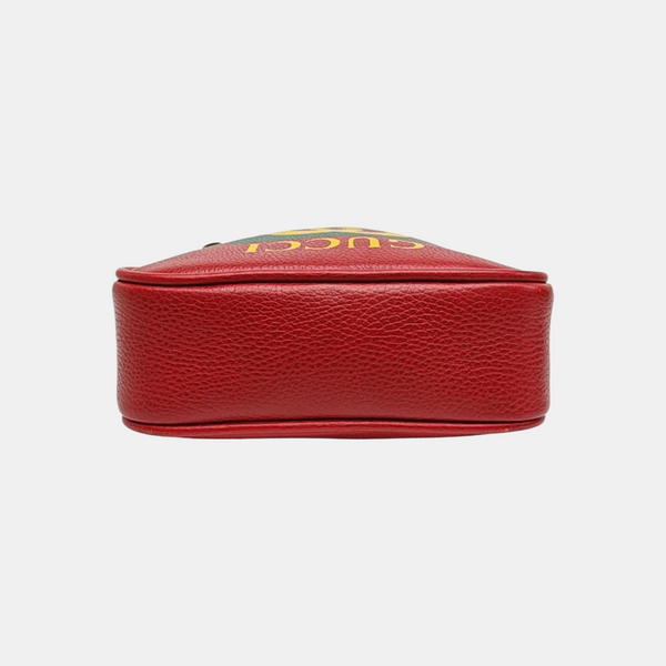 Print Calfskin Red