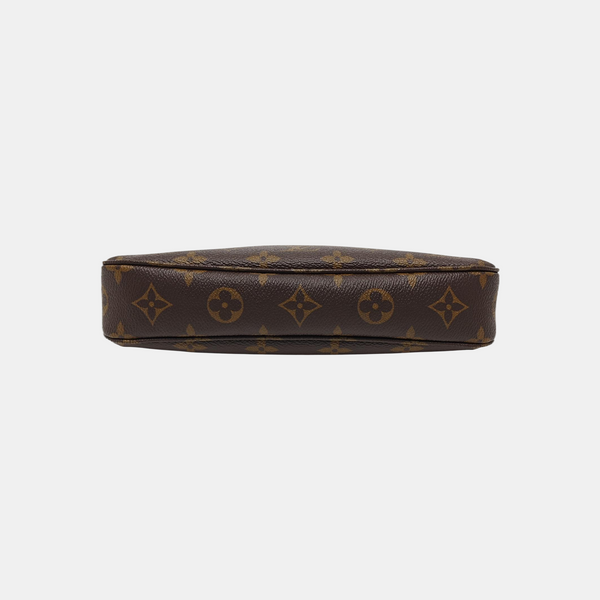 ACCESSOIRES GM Monogram Coated Canvas Brown