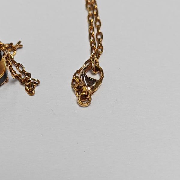 Pop H Metal Gold Necklace