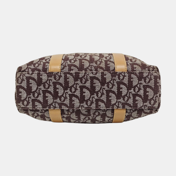Vintage Tote Oblique Canvas Brown